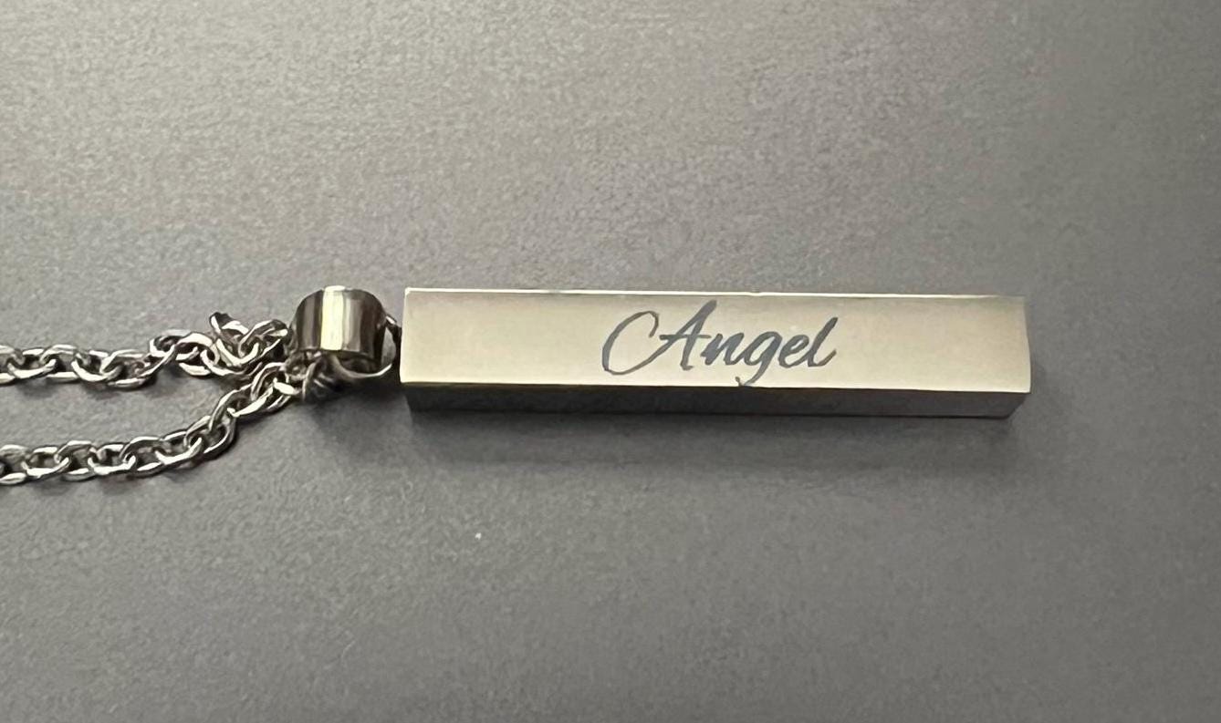 Engraved Name Necklace/Name Tags/Name Plate/Name Engraved Necklace/Name Necklace/Personalized Necklace/Custom Necklace