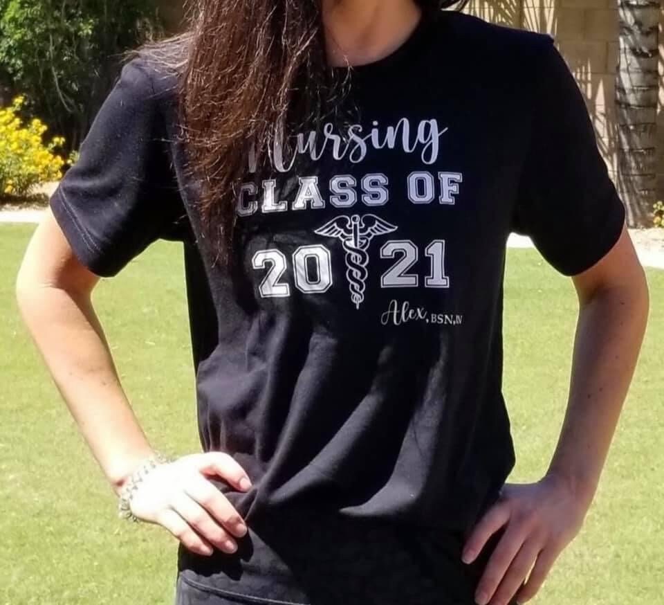 Nursing School Shirt/Nursing Student Shirt/Nursing School/Nursing Graduation Shirt/Essential Employee Shirt