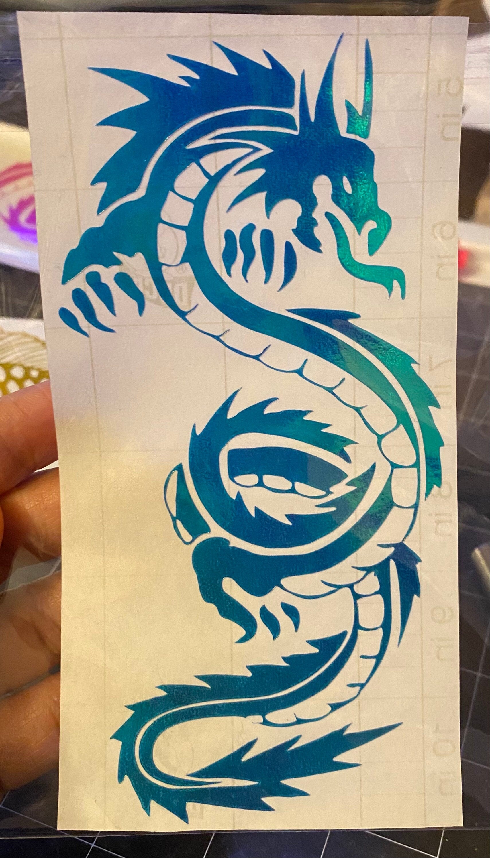 Dragon Decal, Asian decal, oriental decal, dragon sticker, mythical creature, game of thrones decal, mother of dragons, GOT decal, GOT