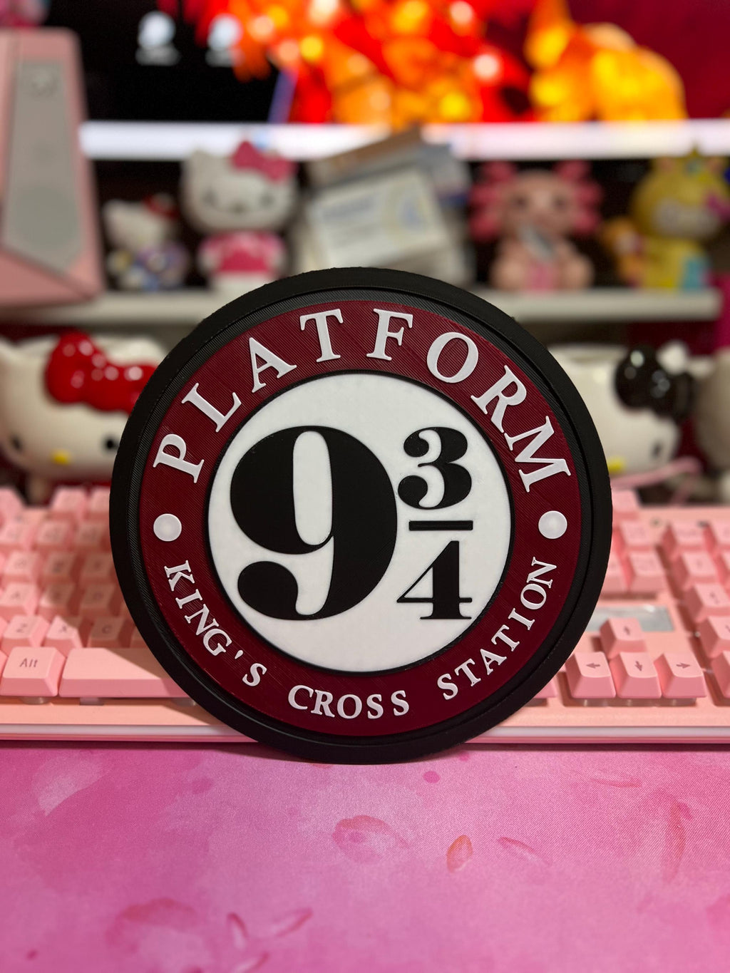 Wizarding World 9 3/4 Sign
