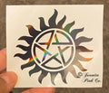 Supernatural Anti-Possession Decal, Laptop Sticker