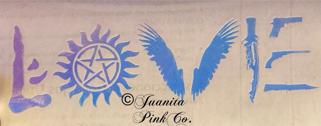 Supernatural Decal, Supernatural Sticker, Anti-Possession Decal, Anti-Possession Sticker, Demon Warding Decal, Demon Sticker Decal, Sam Dean