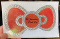 Filled-In Bow Decal sticker, car decal, decal, sticker, yeti decal, tumbler decal, anime decal