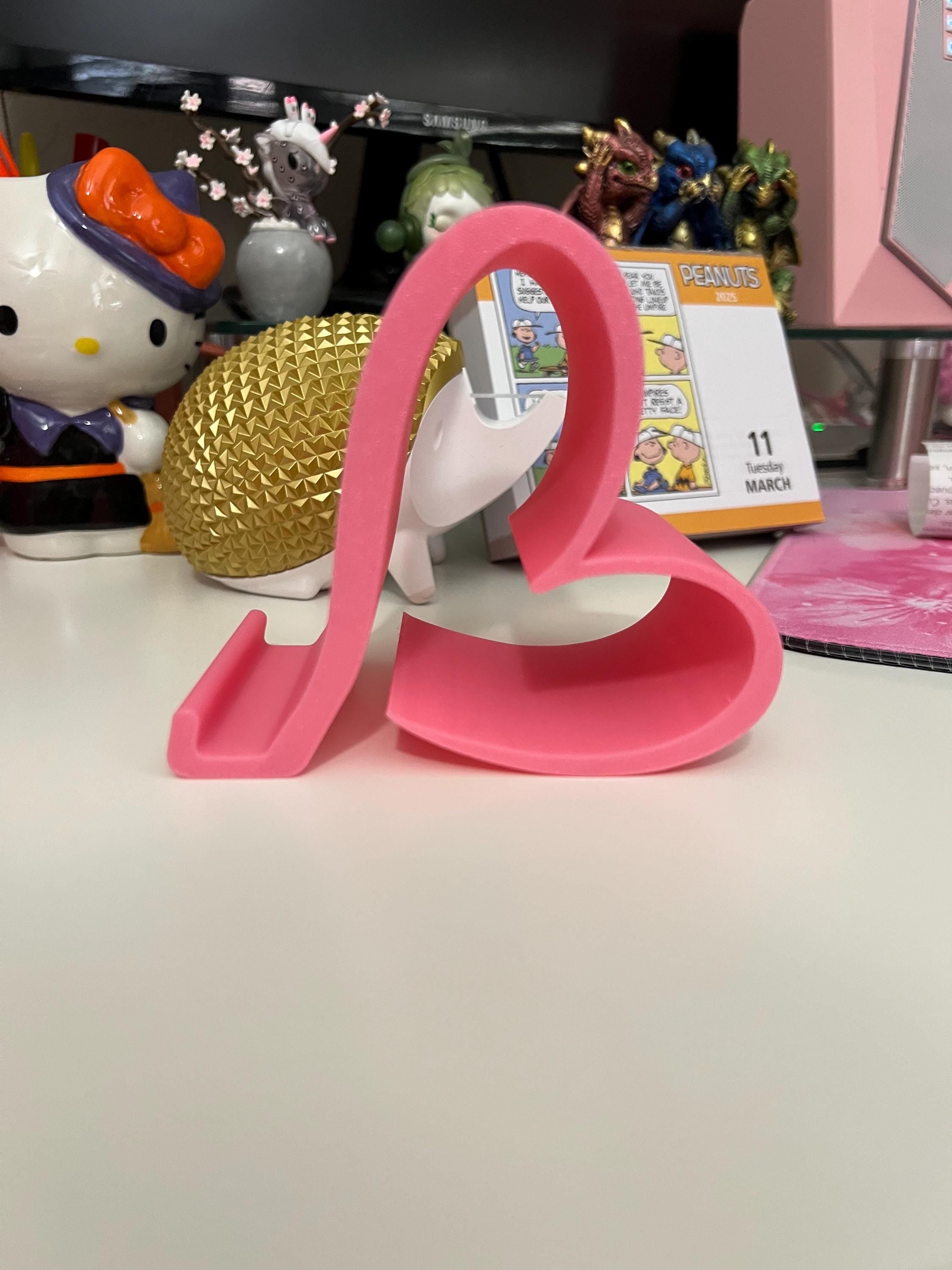 Heart shaped phone & tablet stand