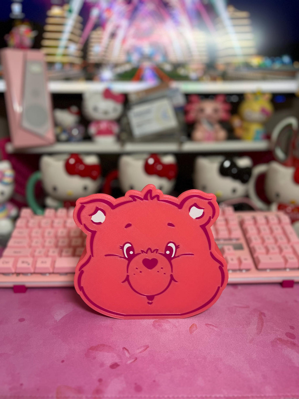 Bear That Cares Pen / Brush Holder / Notepad Holder / Desk Organizer Accessories